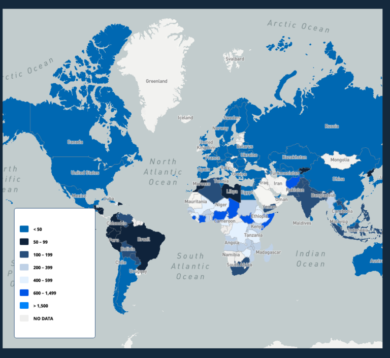Geographic Distribution of Health Metrics